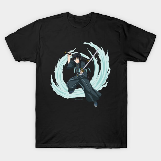 Mist Sword Master T-Shirt by Zapt Art